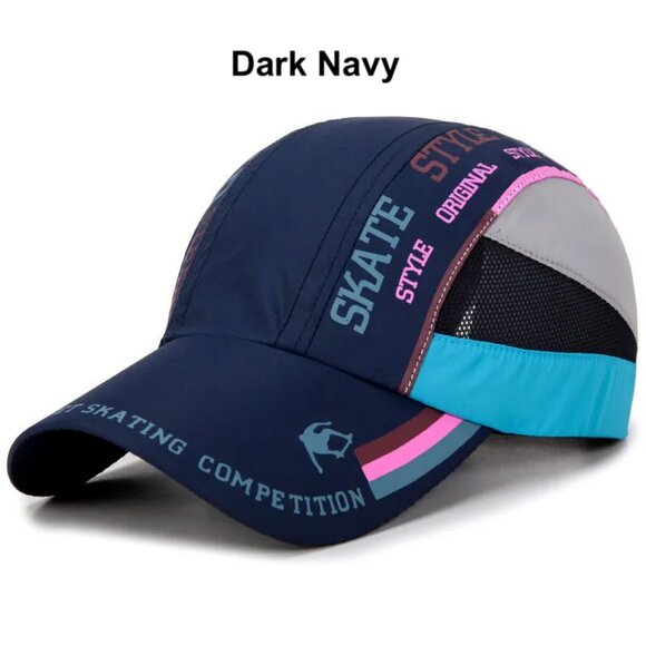 Unisex Skate, sports Outdoor Sunshade Quick-Drying Breathable Mountaineering Hat - Picture 7 of 15